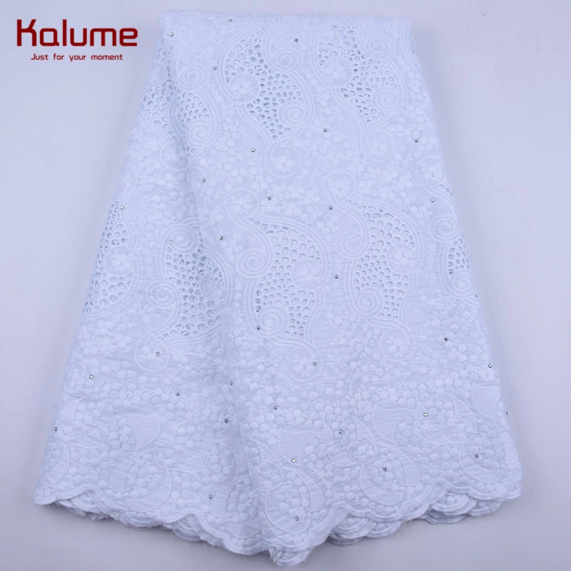 Kalume новинка африканская кружевная ткань Мягкий Топ нигерийская швейцарская