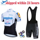 Трикотажные изделия для велоспорта Quick Step, велосипедная одежда, комплект быстросохнущих брюк с нагрудником, велосипедная одежда, одежда для велоспорта, униформа для Майо, спортивная одежда