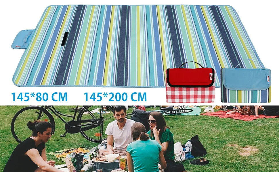 Waterproof Picnic Rug Family Travel Foldable Blanket Outdoor Portable Beach Camping Mat |