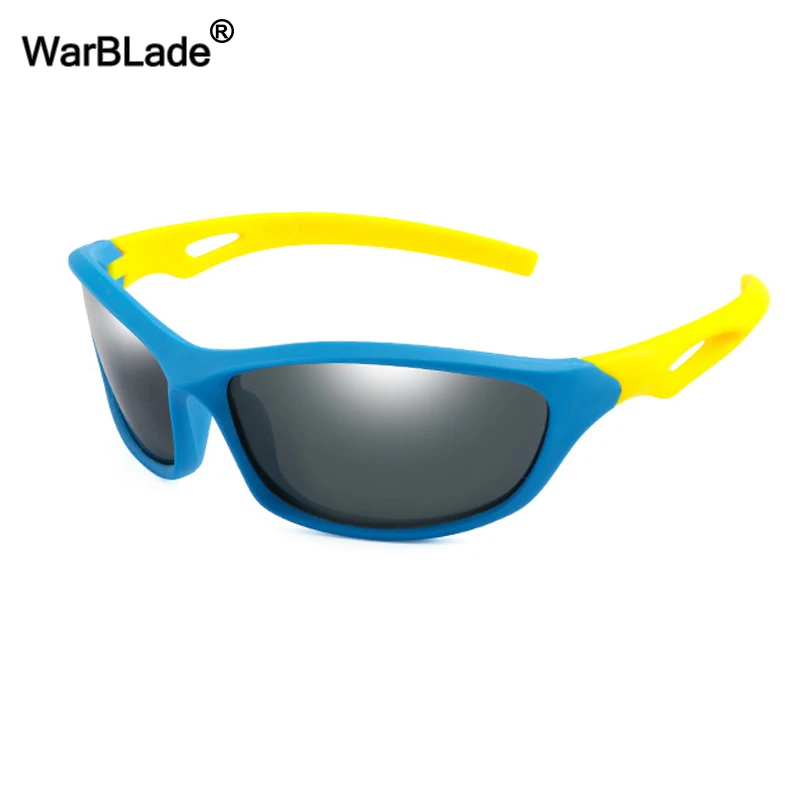 Детские поляризованные солнцезащитные очки WBL классные спортивные для мальчиков