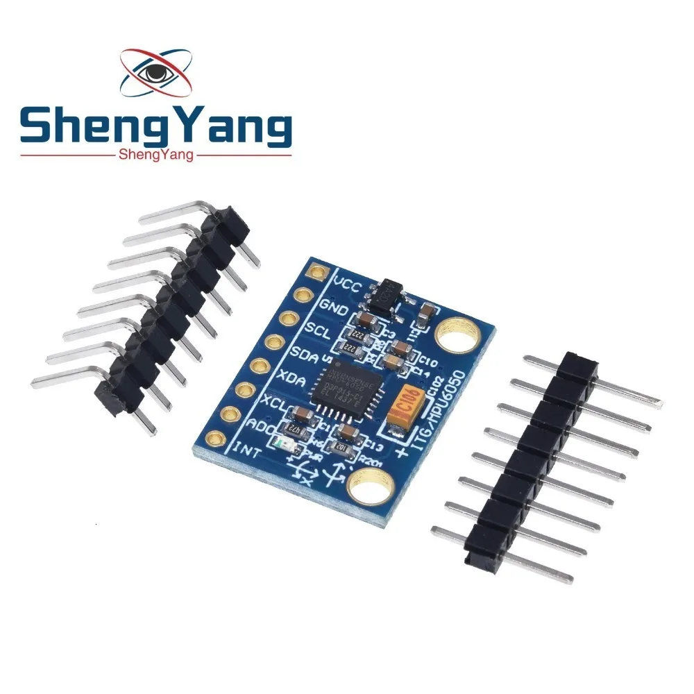 1 шт. ShengYang GY-521 MPU-6050 MPU6050 Модуль 3 оси аналоговый гироскоп Датчики+ 3 оси акселерометр модуль для arduino