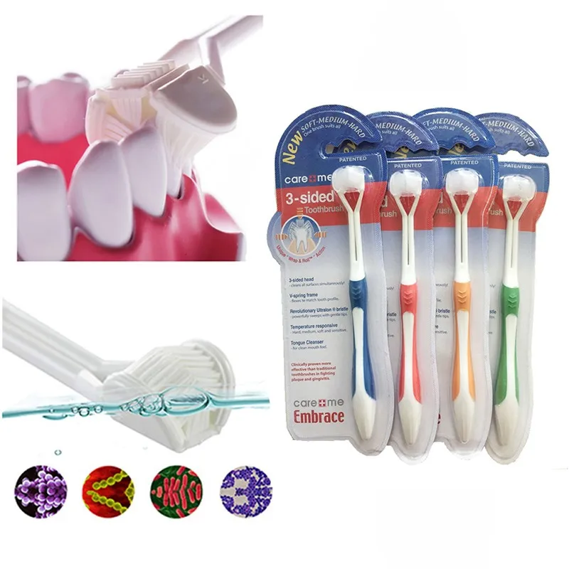 

Toothbrush Multi-Color Soft Bristle Small Head Toothbrush Oral Travel Portable Tooth Tooth Brush Care Hygiene Eco-friendly V0H9
