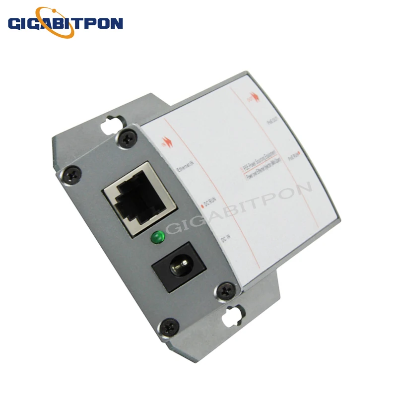

Блок питания постоянного тока Gigabit PoE, один порт 10/100 Мбит/с, Инжектор POE, 2 порта RJ45, источник питания 12-32 В, IEEE802.3af IEEE802.3at