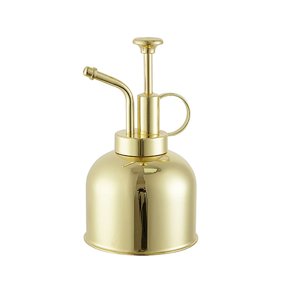 

Watering Bottle 300ml Hand Pressure Anti-corrosion Stainless Steel 304 Stainless Steel Mini Sprayer Gardening Tool Spray Bottle