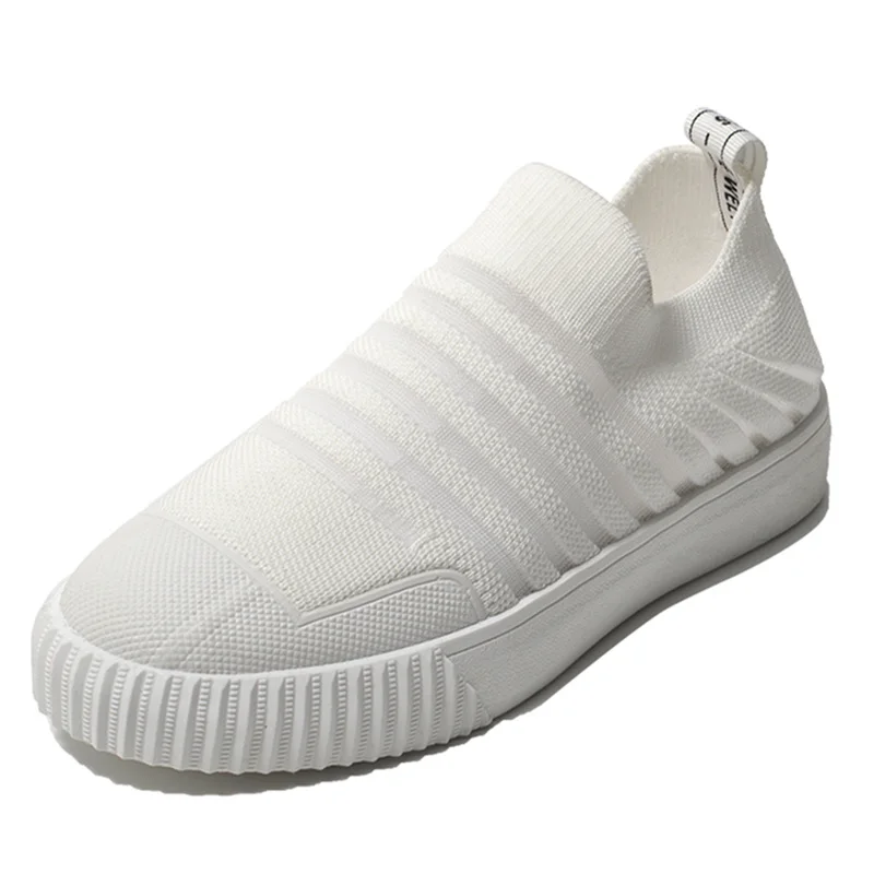 

Small White Shoes Female Summer 2019 New Wild Summer Student Base Breathable Mesh A Pedal Lazy Shoes