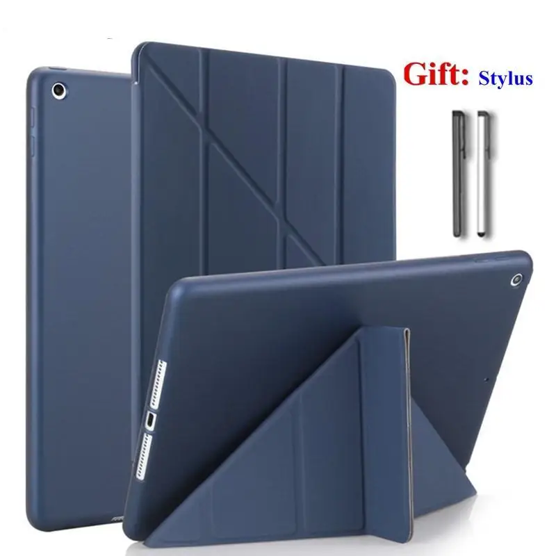 

Case for iPad Air 4 2020 Case iPad 10.2 Air 3 2 1 Smart Case Stand Funda For iPad 9.7 Case 2017 2018 5th 6th iPad 8 7 Cover+Pen