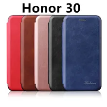 Luxury Leather Flip Case For Honor 30 Honor30 Pro Plus Honor 30i View 30 Pro On Wallet Cover Accesso