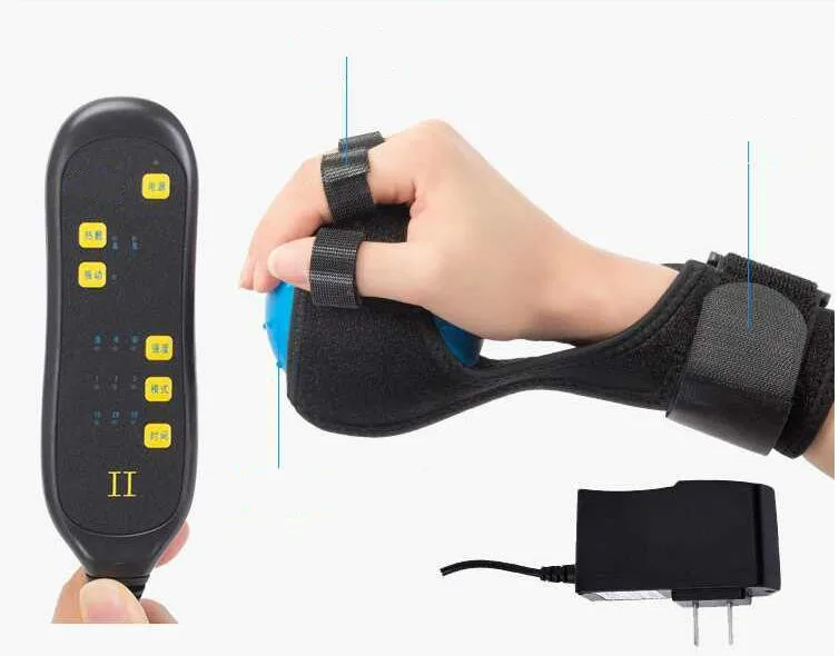 Электрический согревающий компресс с выемками для пальцев реабилитации палец