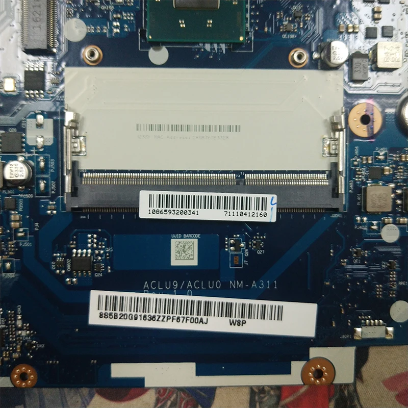 ACLU9/ACLU0 NM-A311 для lenovo G50-30 материнская плата g50 30 материнская плата для ноутбука DDR3 cpu: N2840 протестирована в целости и сохранности