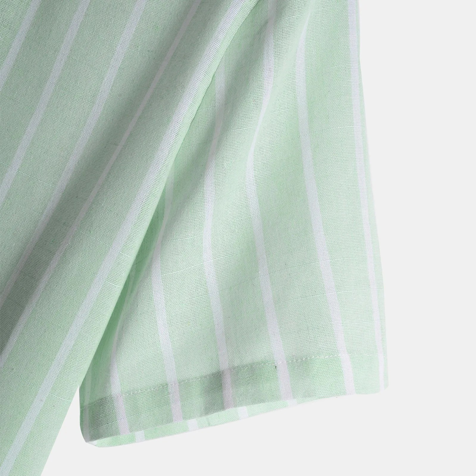 

New Casual Business Shirts Men Turn Down Collar Short Sleeve Vertical Stripes Button Slim Shirt Fashion Men's Tops Male Clothing