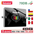 5 диапазонов B28 B7 B5 B4 B2 2G 3G 4G Мобильный усилитель сигнала 700 850 1700 1900 2600 LTE телефон усилитель повторитель Lintratek