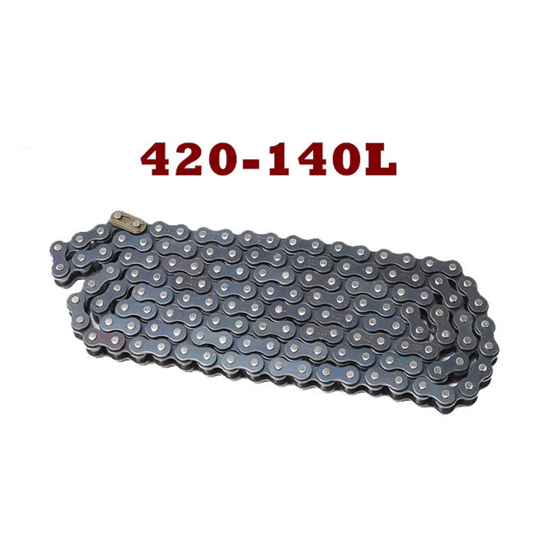 420-140L TDPRO 420/428 цепь 140 звенья Heavey Duty Drive звено цепи для Minimoto 150cc 125cc 110cc 140cc ATV Dirt Pit Bike скутер Gokart - Цвет: 420-140L