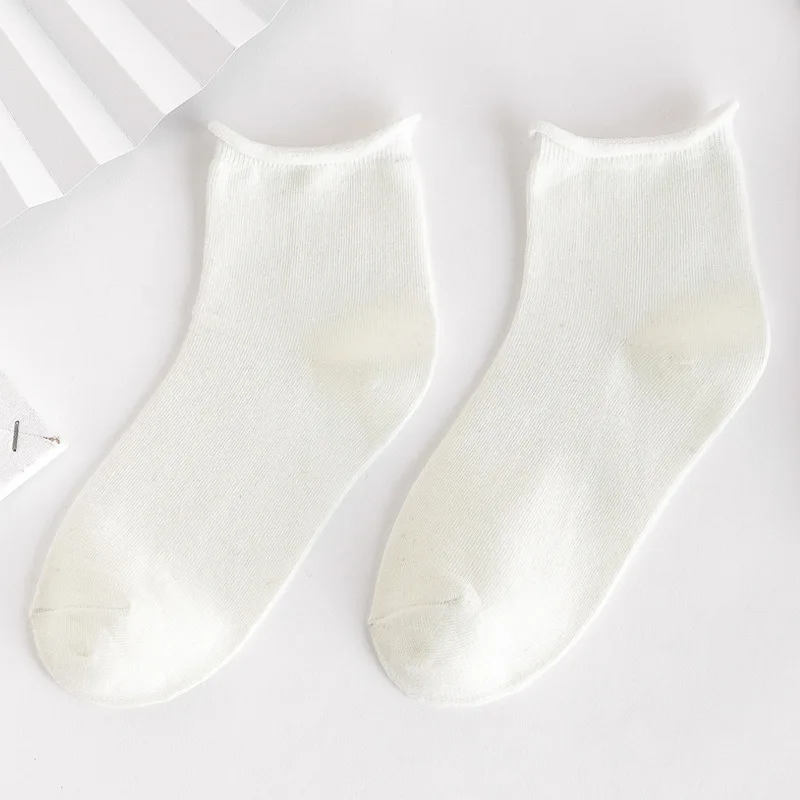 

White Jk Socks Women's Tube Socks Ins FashionSpring and Autumn Cute Japanese Lolita Uniform Lace Stockings Cute Socks Girl Socks