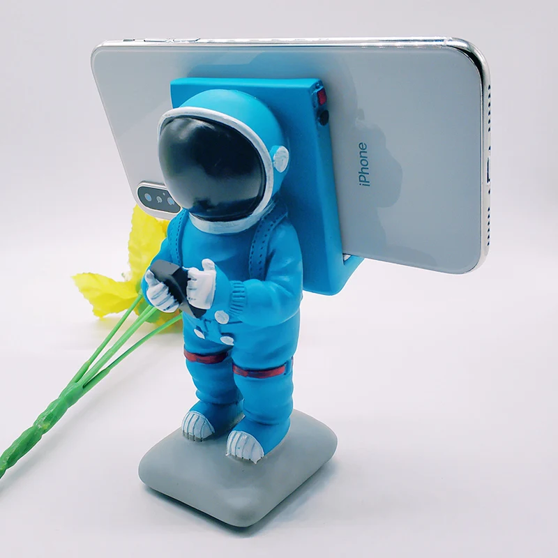 classic astronaut spaceman mobile phone bracket stand smart phones holder support desk decor for iphone xiaomi huawei samsung free global shipping
