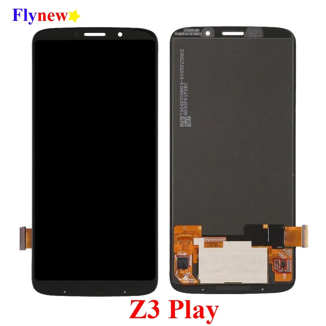 AMOLED ЖК дисплей для Motorola Moto Z3 Play XT1929 сенсорный экран Pantalla дигитайзер сборка
