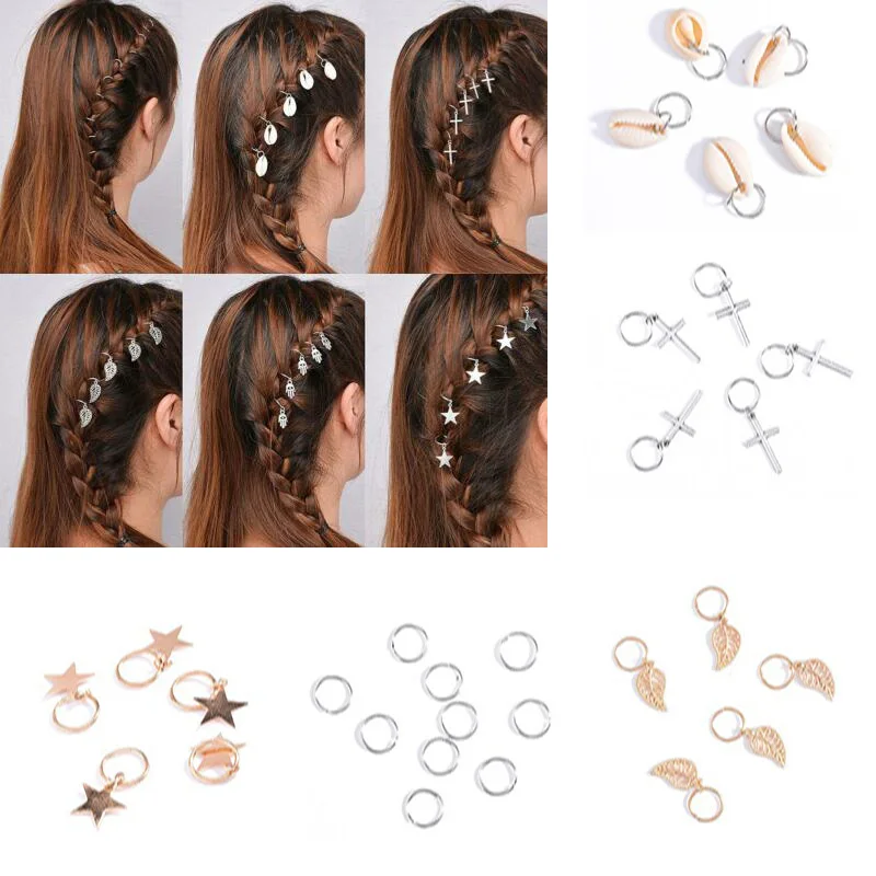 Очаровательное Плетеное украшение для волос женщин очаровательное кольцо из