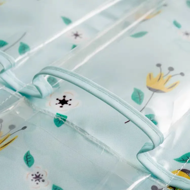 

Clothing Hanger 16 Pockets Clear Hanging Bag Socks Bra Underwear Rack After The Door Wardrobe Storage Accessories Supplies