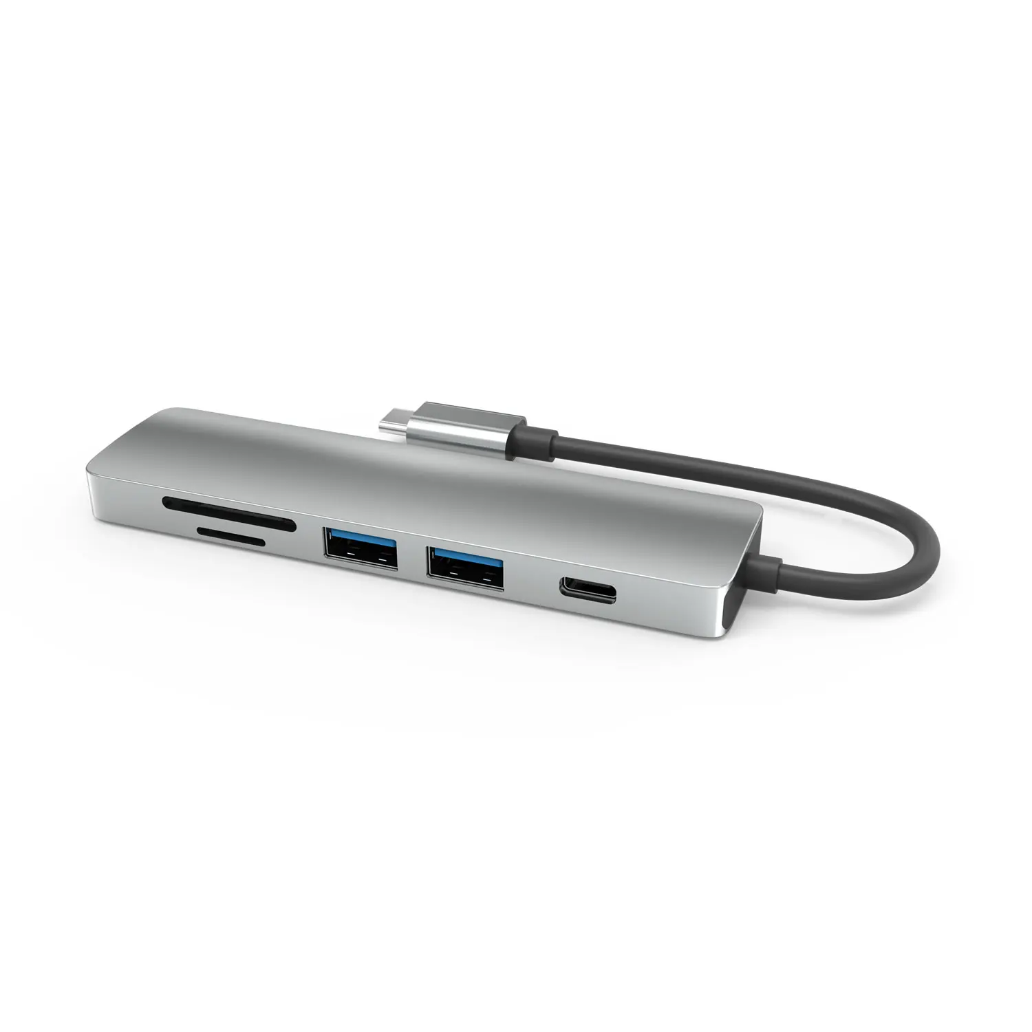 Type C to HDMI-compatible 4K USB-C USB 3.0 Hub SD TF Dock Station for MacBook Pro Dell HP Lenovo Samsung Laptop Docking | Компьютеры и