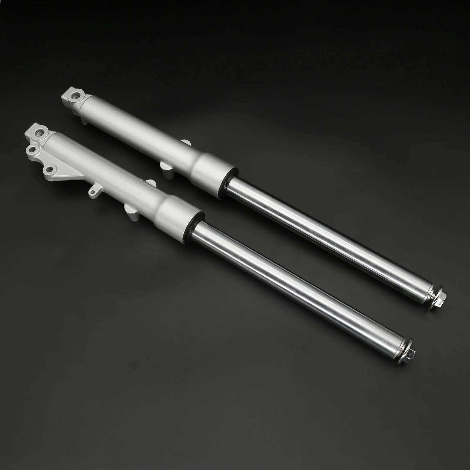 

1 Pair Silver 530MM Front Fork Shock Absorption 27mm For Monkey Bike Mini Trail Bike Monkey DAX Z50A Z50R Z50J Z110 Z125