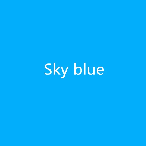 Sky blue 5 м/лот Горячая термоусадочная пленка для моделей RC самолетов DIY Высокое качество заводская цена - Цвет: Sky blue