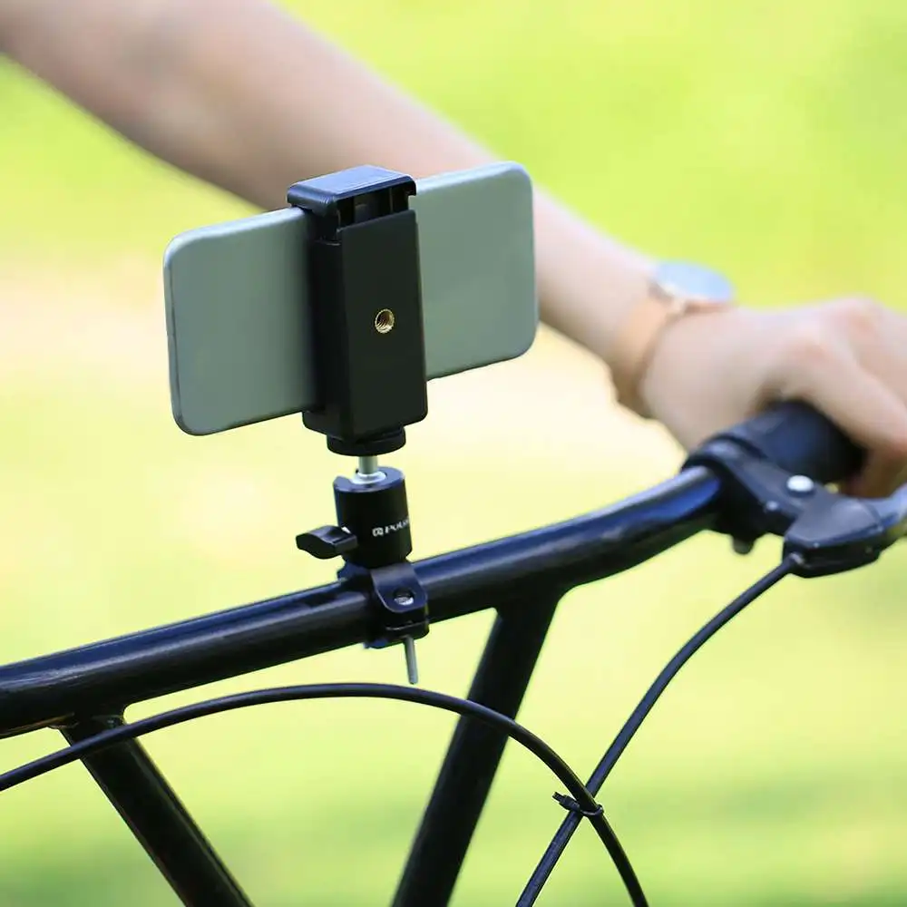 

Aluminum Alloy Bike Handlebar Adapter Tripod Ball Head Mount Aluminum Bicycle Sport Camera