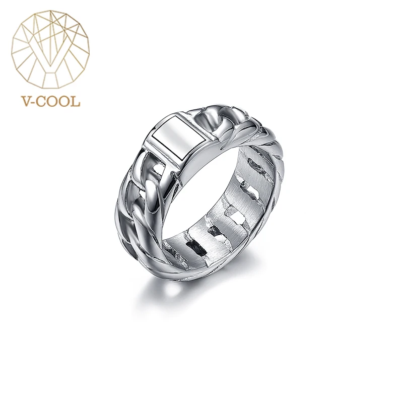 Женское кольцо с цепочкой Будды золотистого и серебристого цвета из нержавеющей