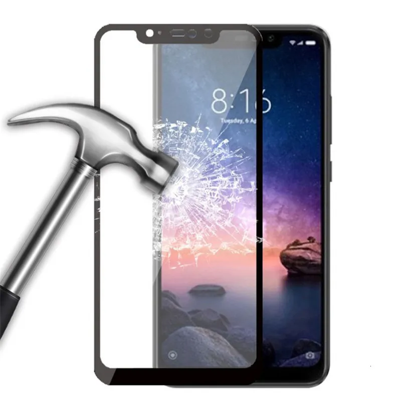 Защитное стекло для Xiaomi Redmi Note 6 Pro закаленное защиты экрана пленка | Мобильные