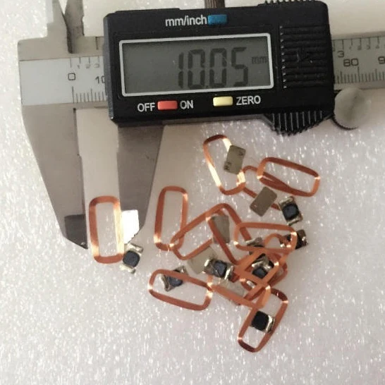 18*10 мм ISO14443A IC S50 COB и Катушка RFID 13 56 МГц чипы антенны 10 шт./лот | Безопасность защита