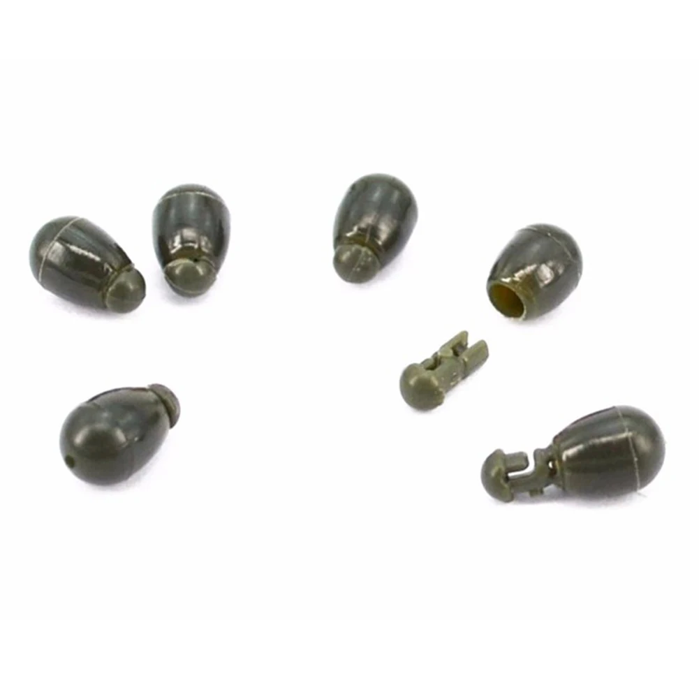 25pcs Quick Change Beads Carp Terminal Tackle Method Feeder Match Fishing Green Small In Size And Easy To Carry | Спорт и