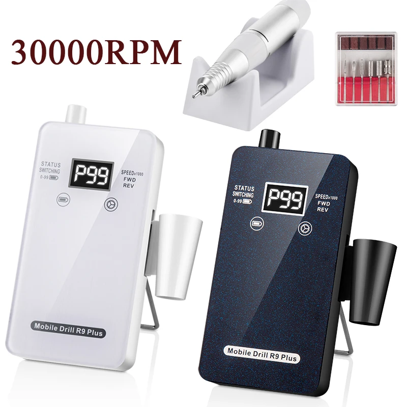 

Машинка для маникюра и педикюра, 30000 об./мин., с ЖК-дисплеем