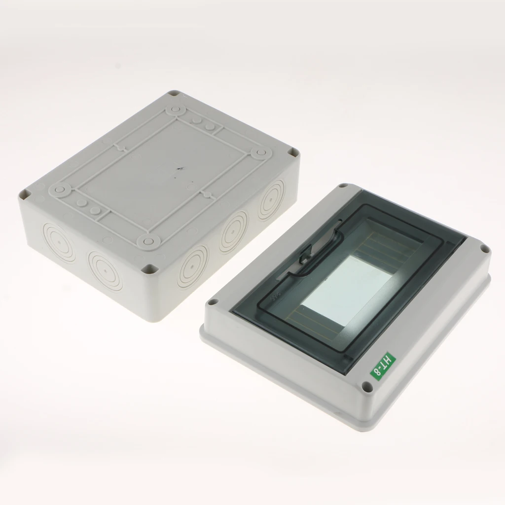 

2x Bote De Distribution En Plastique 8 Voies Bote De Commutation