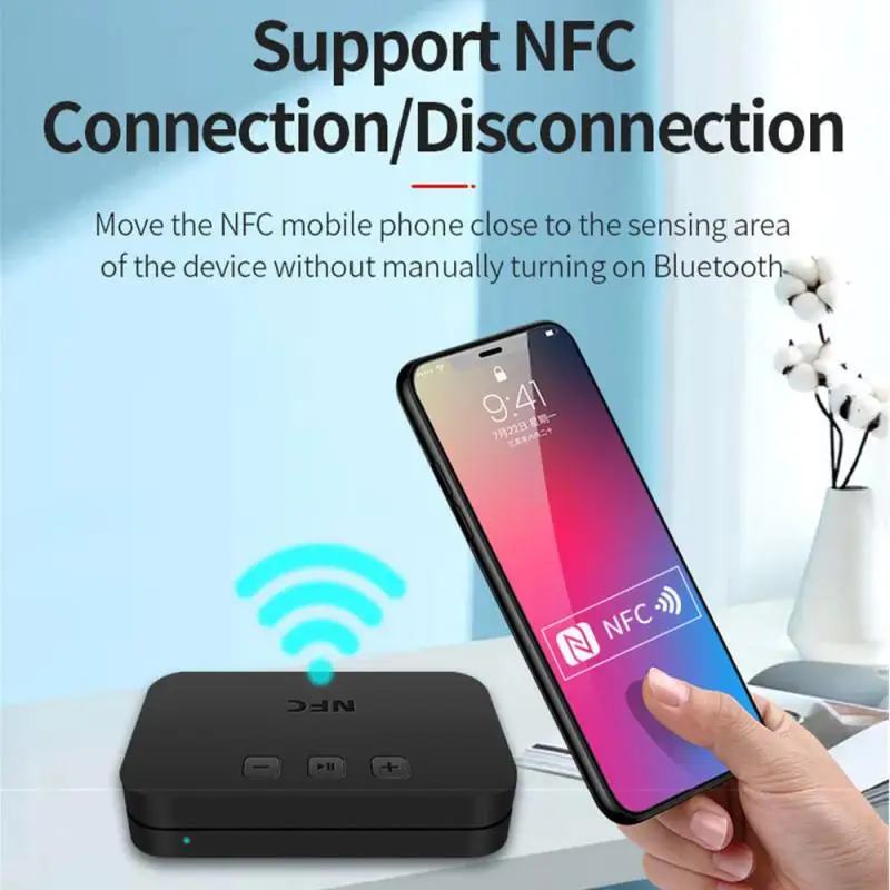 Bluetooth-совместимый аудиоресивер 5 0 RCA A2DP 3 мм AUX разъем Музыкальный беспроводной