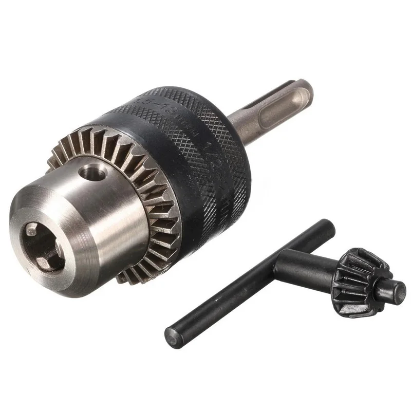 

US 1.5-13mm 1/2-20UNF Adapter Converter Drills Chuck Tool & Key&SDS Plus Shank