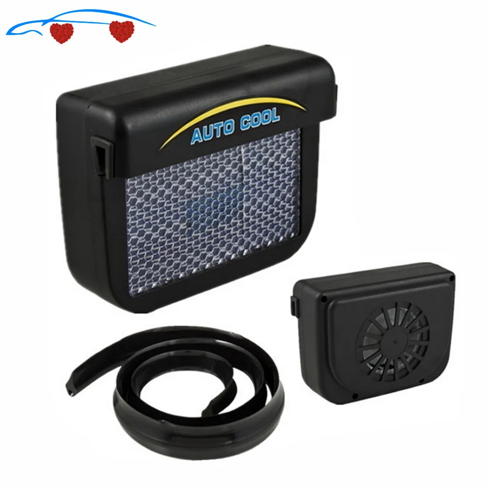 Автомобильный вентилятор на солнечной батарее с вентиляцией охлаждающий