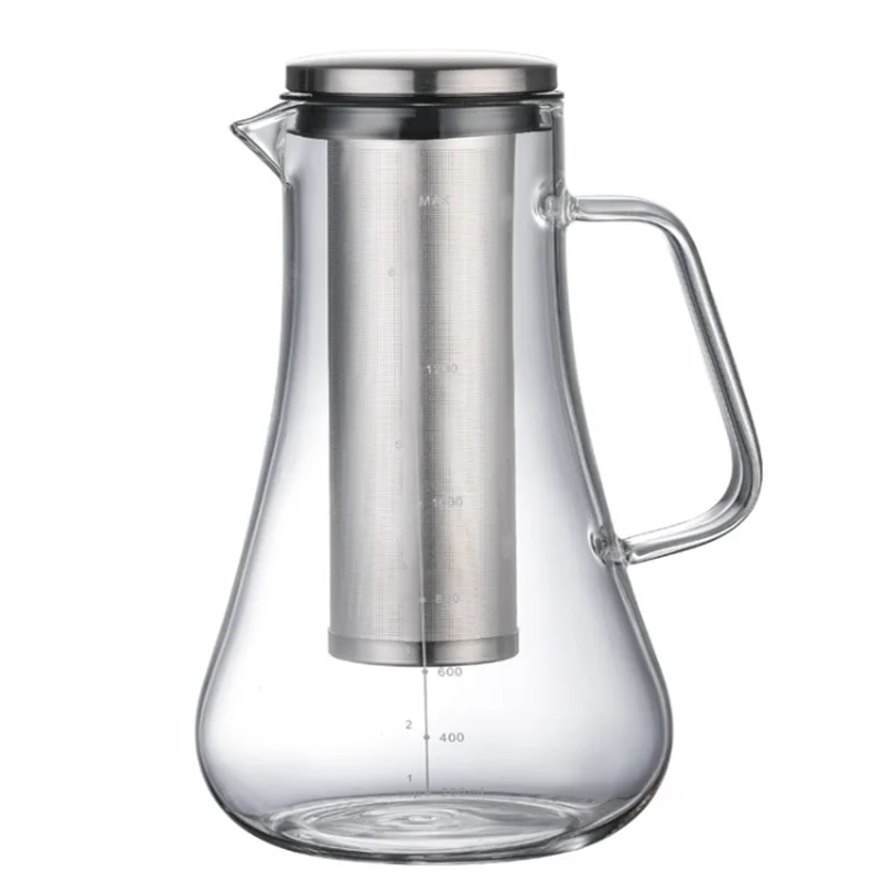 Экологичный холодильник для кофе кофеварка бариста Кофеварка 700/1200 мл