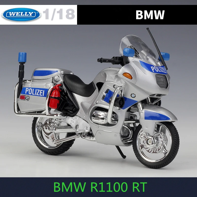 

Модель мотоцикла BMW R1100 RT из сплава, 1:18