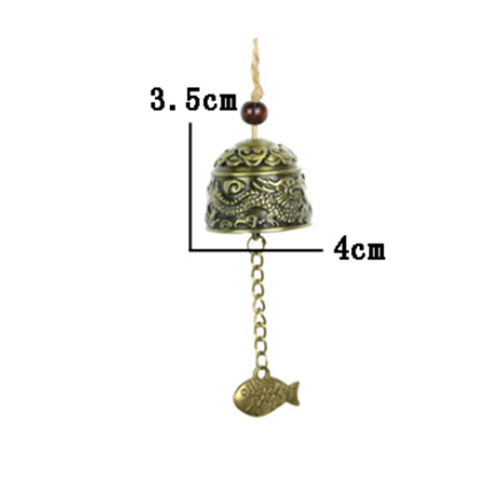 Фэн-шуй колокольчики музыка Ветер Китайский удача автомобиль висит украшение