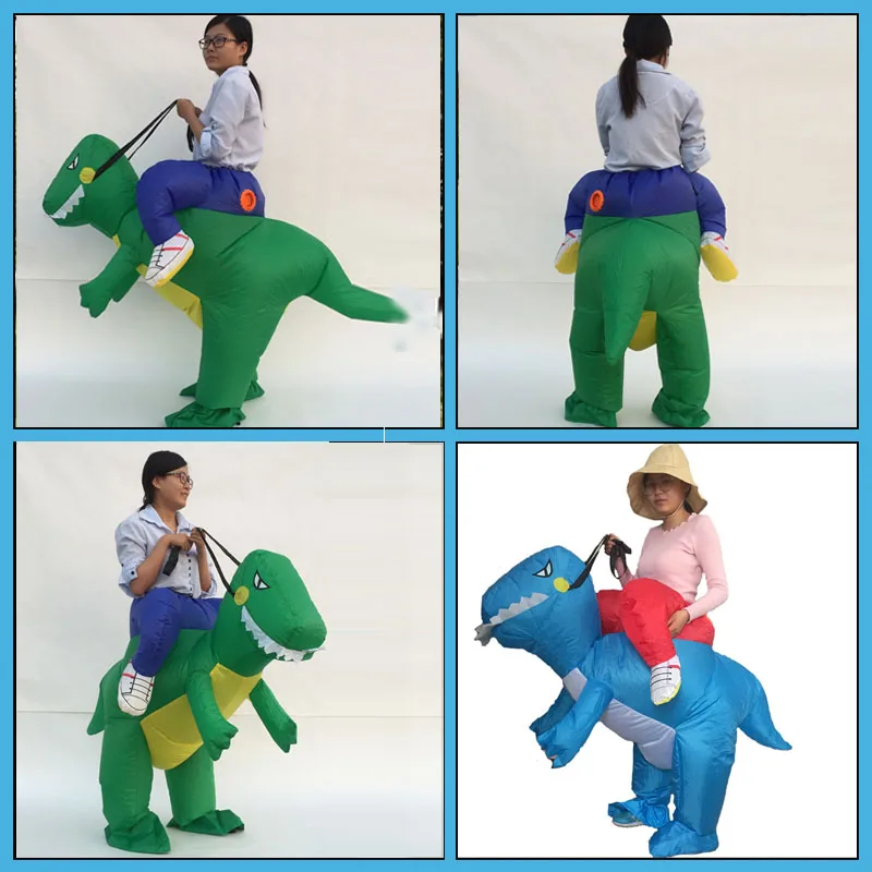Детский надувной костюм динозавра Пурима для Хэллоуина взрослых|children beach toys|toys