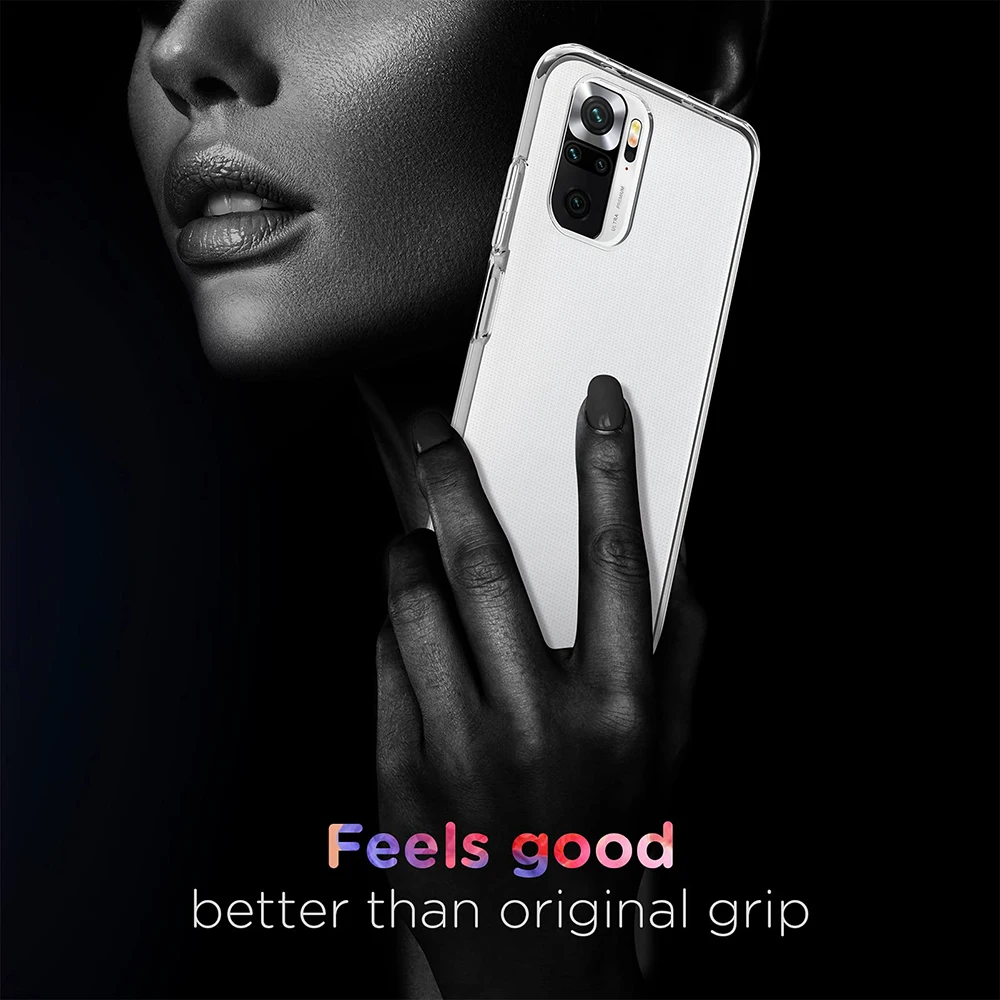 Case For Xiaomi Redmi Note 10 / 10S TPU Silicone Clear Soft Case for Redmi Note 10 Pro / 10 Pro Max Phone protective Back Cover