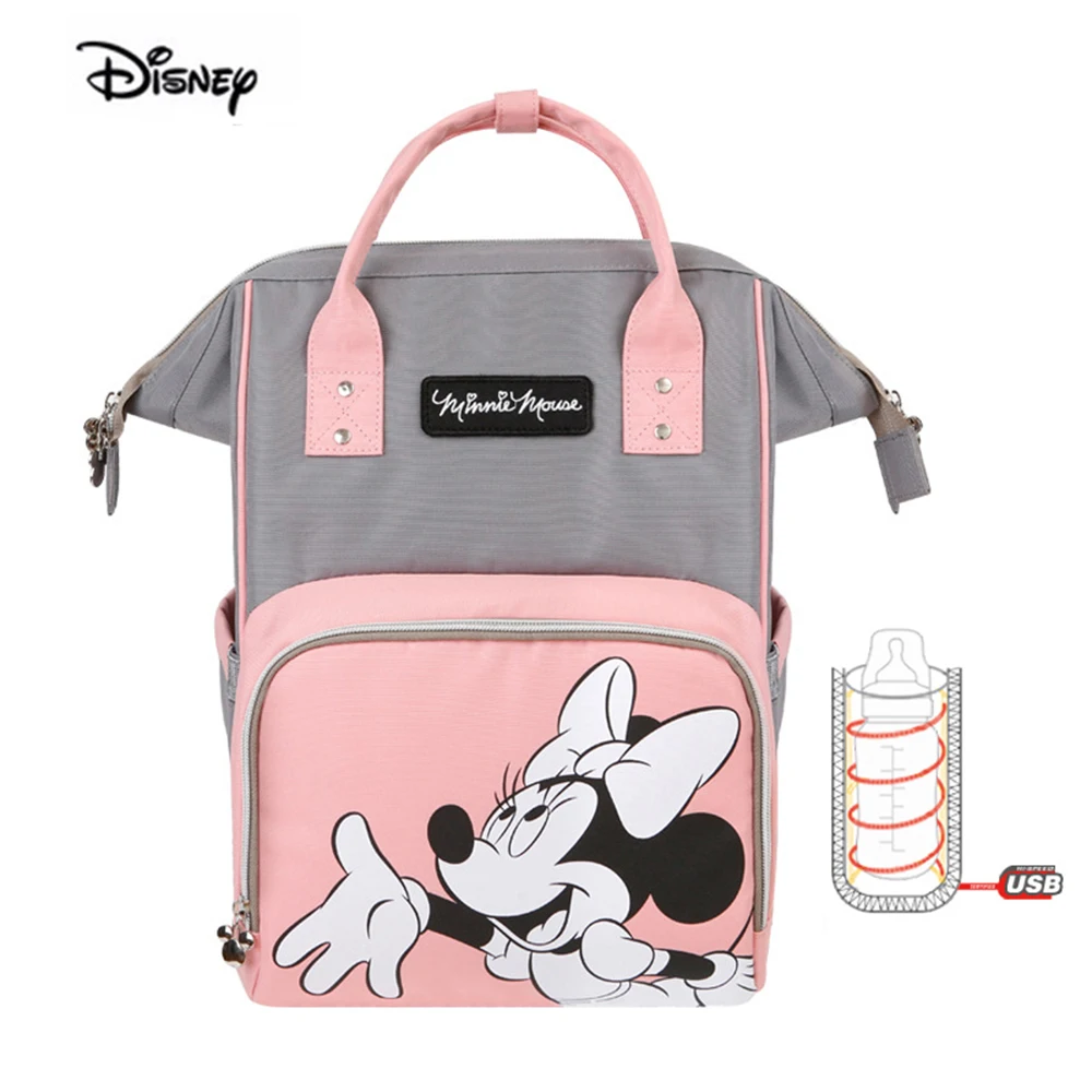 Модная сумка для мам DISNEY многофункциональный вместительный рюкзак подгузников