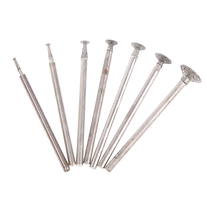 Алмазная шлифовальная головка для роторного инструмента Dremel 7 шт. 1-8 мм 2 35 |