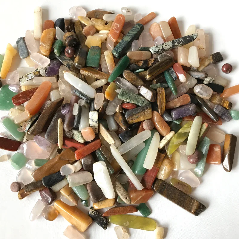 

100g Natural Crystal Colorful Crystal Gravel Degaussing Stone Stone Gravel for Buddha Seven Treasures for Manza Cure Crystal