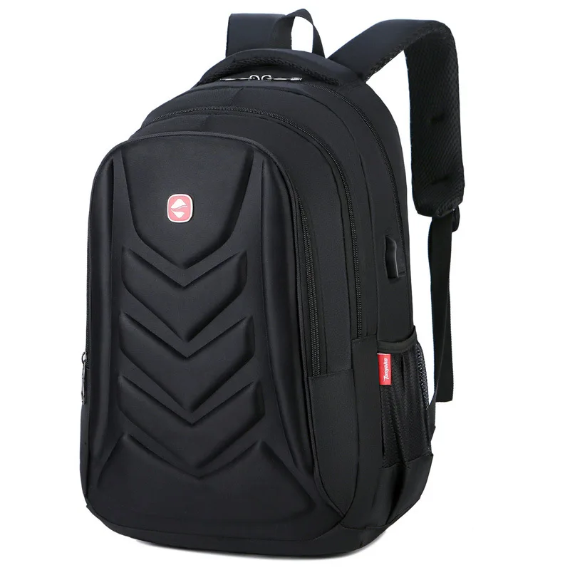 DIMI 15 Computer Business bag, Waterproof EVA Business Travel Laptop Backpack, Large Capacity School Bag, USB Charger Port