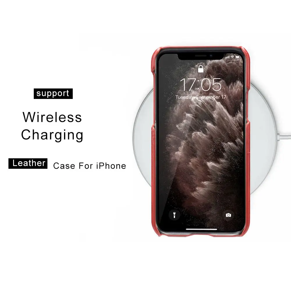 LAPOPNUT ультратонкий кожаный чехол для телефона IPhone 11 Pro Xr X Xs Max Iphone 6 6S Plus 7 8 держатель