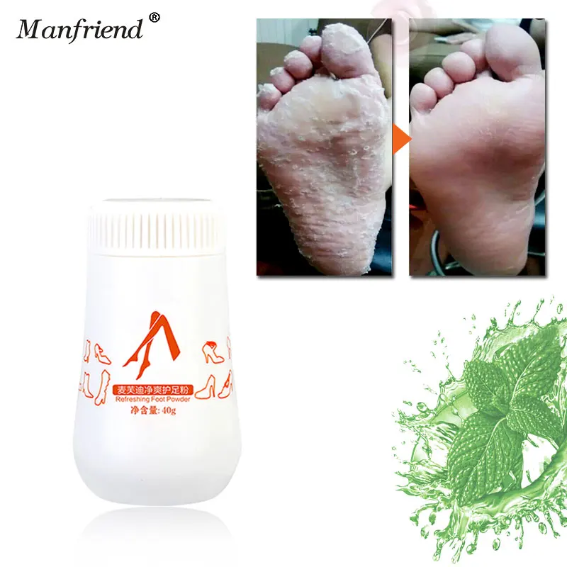 Пудра для ног средство устранения пота зуда бактерий крем ухода за ногами|Стопы| |