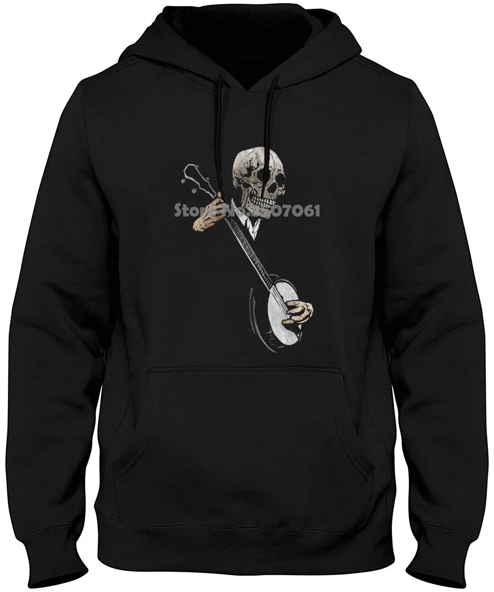 Мужские толстовки и с коротким рукавом круглым вырезом Banjo Blues графическим