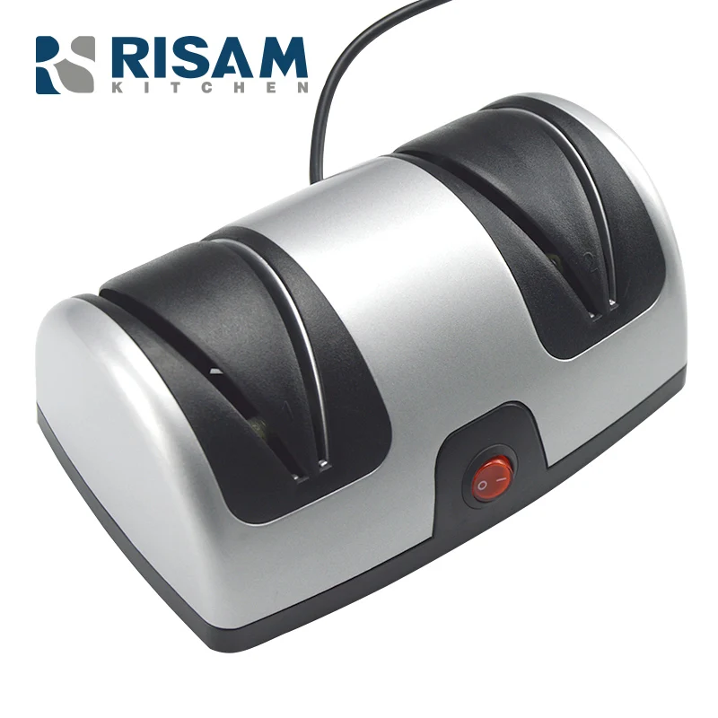 Электрическая точилка для ножей RISAMSHA профессиональный алмазный камень заточки