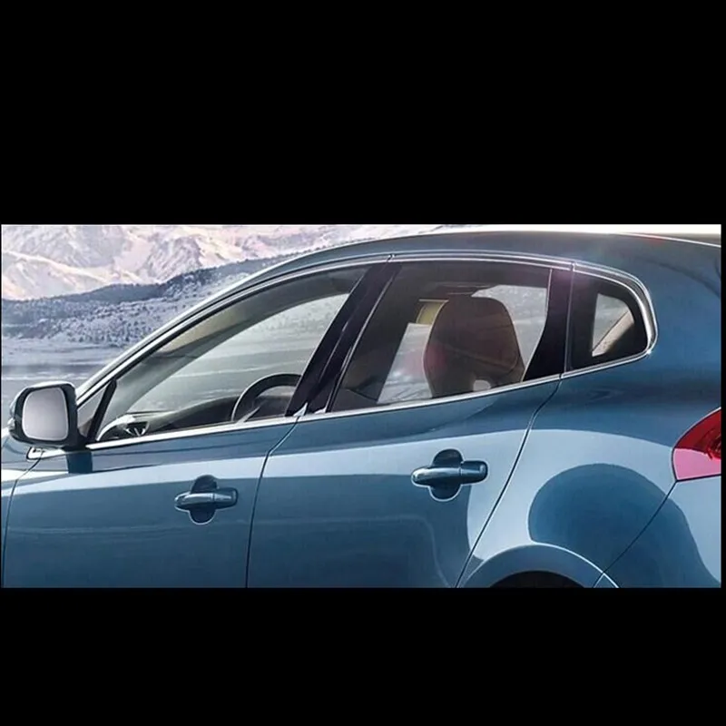 Car accessories stainless steel window cover trim garnish pillar for VOLVO V40 | Автомобили и мотоциклы