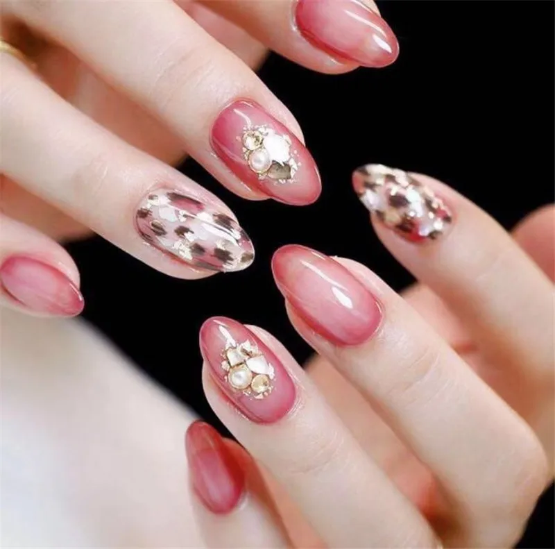 14 подсказок 3D наклейки для дизайна ногтей полировки маникюра детей женщин