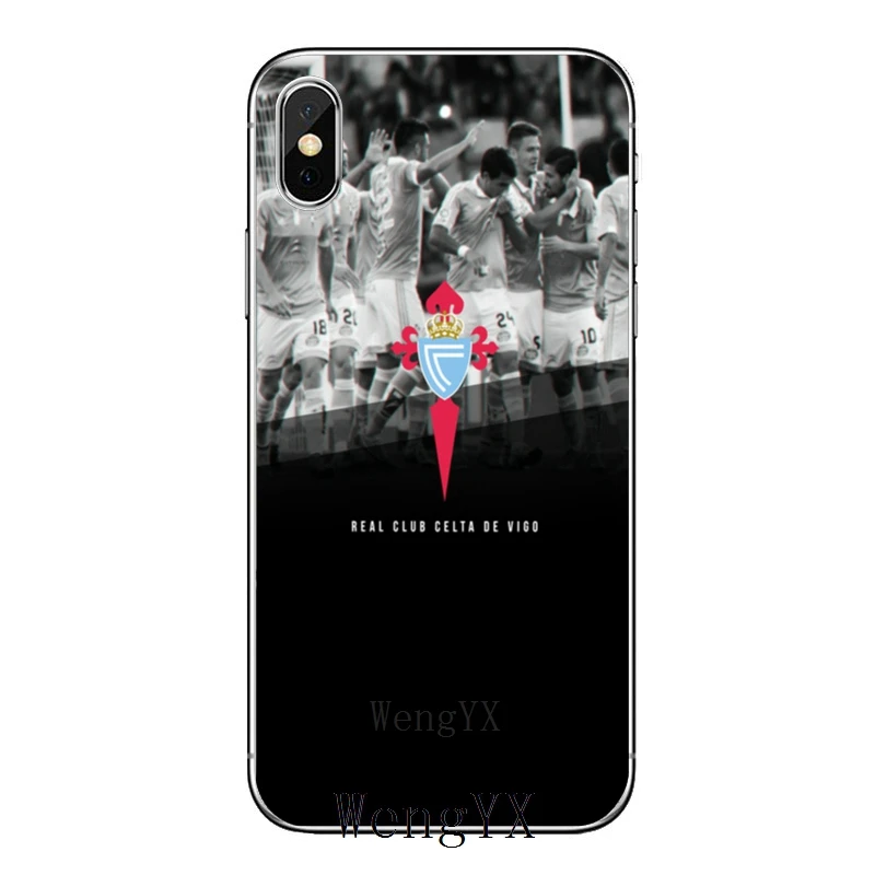 Для iPhone XR X XS Max 8 7 6s 6 plus SE 5s 5c 5 iPod Touch испанский футбольный клуб celta de vigo аксессуары чехол для телефона - Цвет: celta-de-vigo-A-11